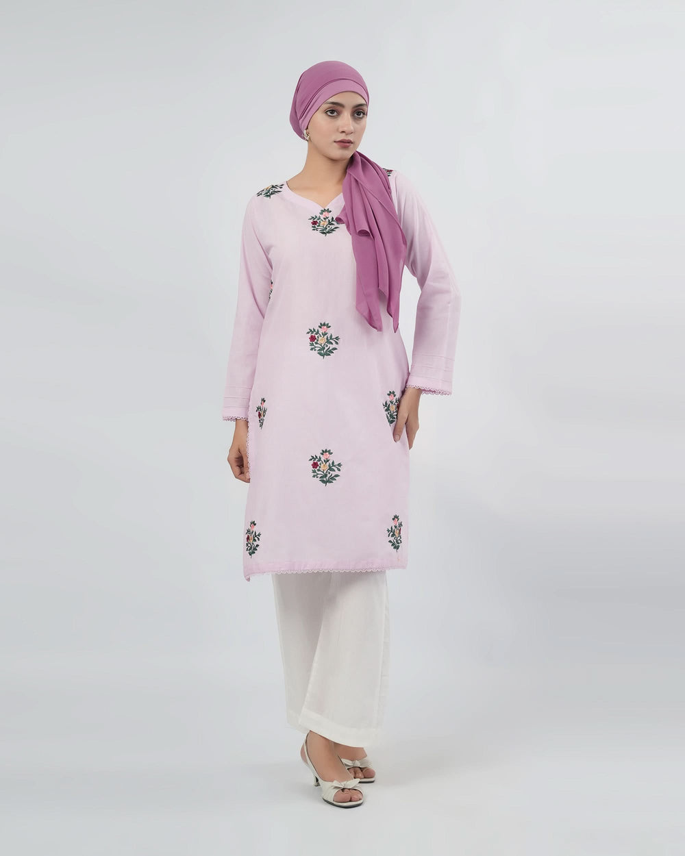 Valuables Women's Embroidered Kurti
