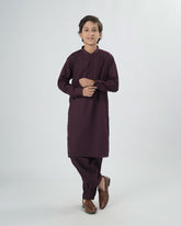 Eminent Boys Solid Dobby Shalwar Kameez