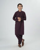 Eminent Boys Solid Dobby Shalwar Kameez