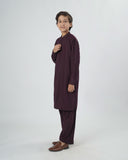 Eminent Boys Solid Dobby Shalwar Kameez