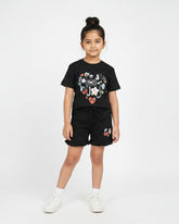 Eminent Girls Half Sleeves Co-Ord Set