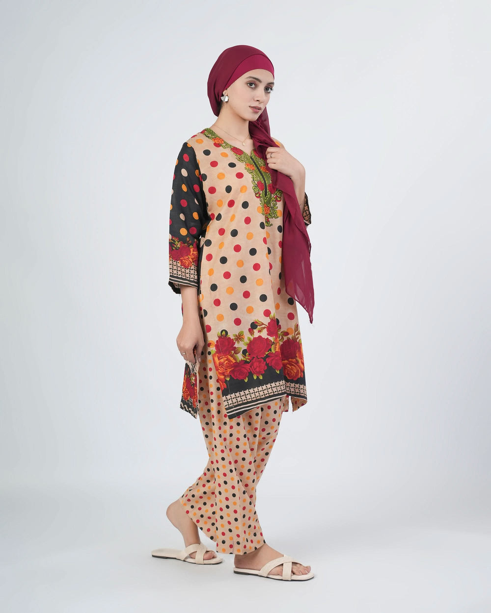 Shahzaib Gull Gee Printed 3-Pcs Suit