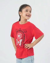 Valuables Girls Half Sleeves T-Shirt