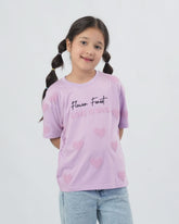 Valuables Girls Half Sleeves T-Shirt