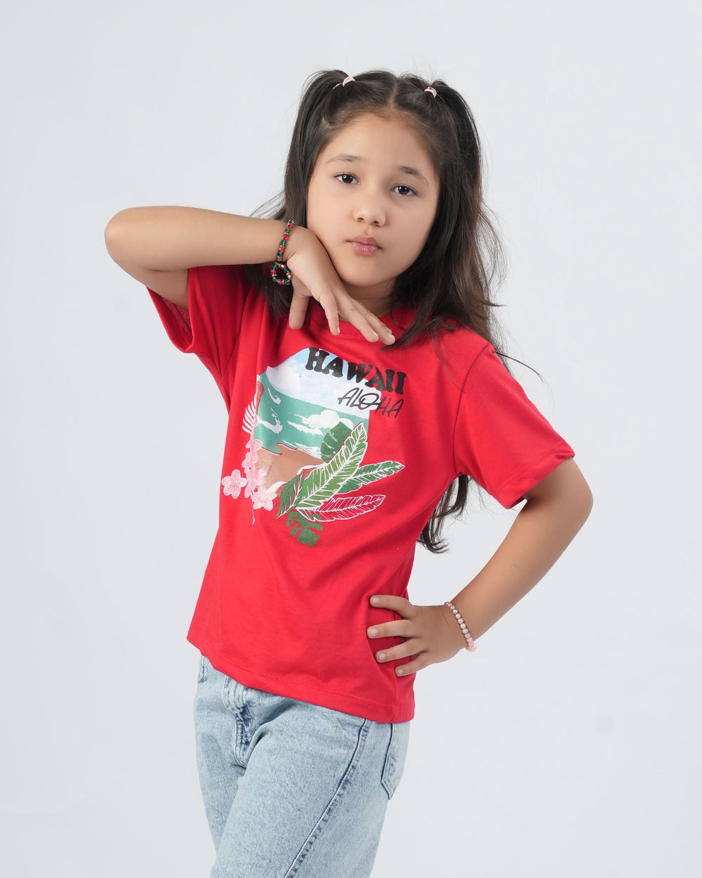 Valuables Girls Half Sleeves T-Shirt