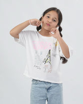 Valuables Girls Half Sleeves T-Shirt