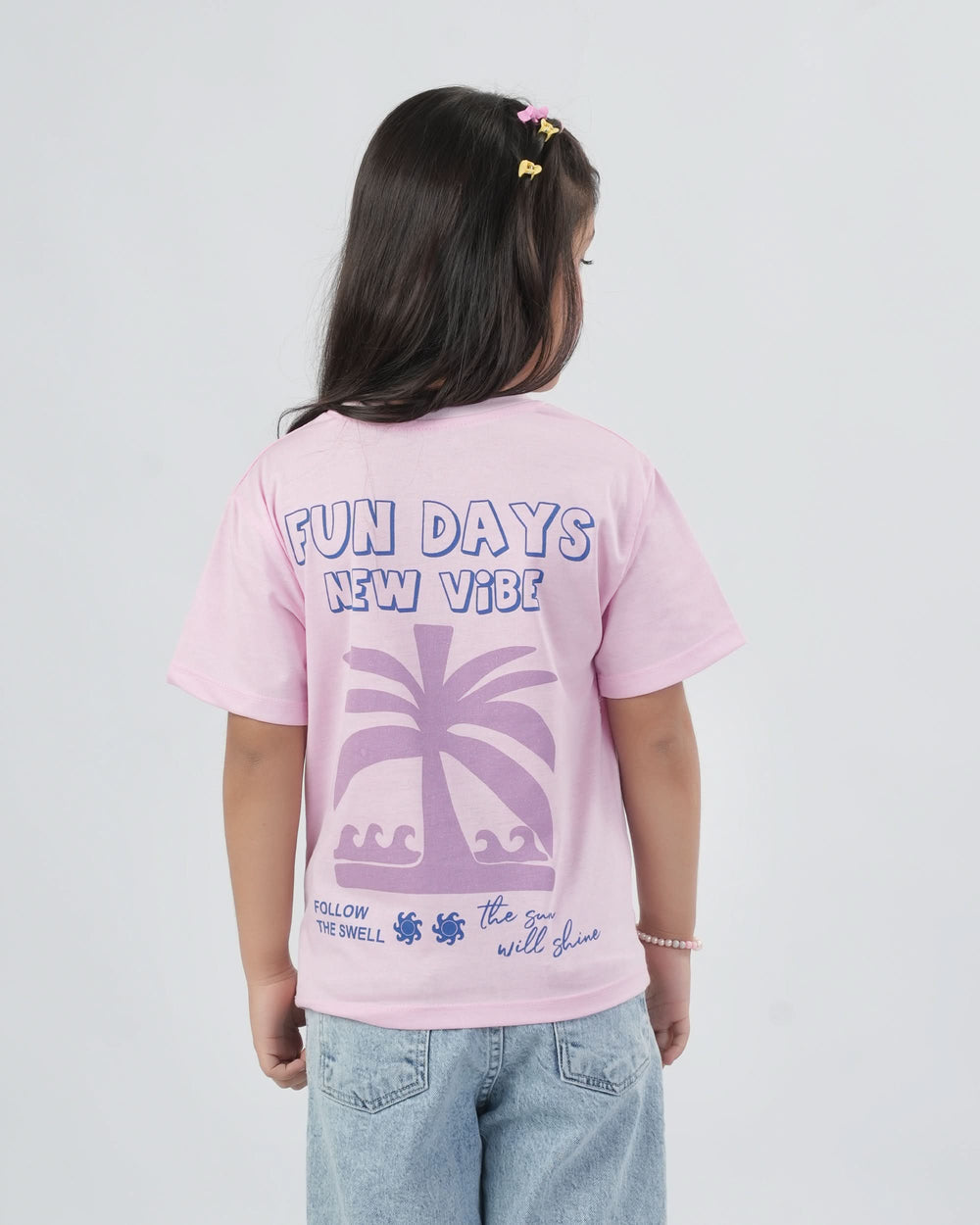Valuables Girls Half Sleeves T-Shirt