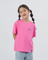 Valuables Girls Half Sleeves T-Shirt