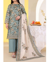 DAMAN Exclusive Lawn Printed 3-Piece Suit By VS Textile V-4