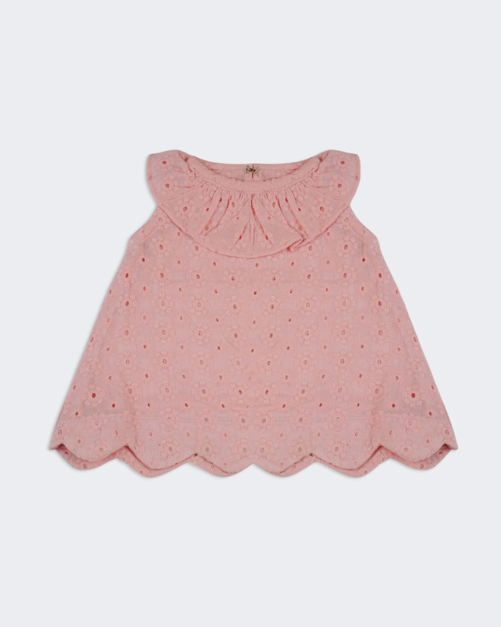 Newborn Girls Half Sleeves Woven Frock