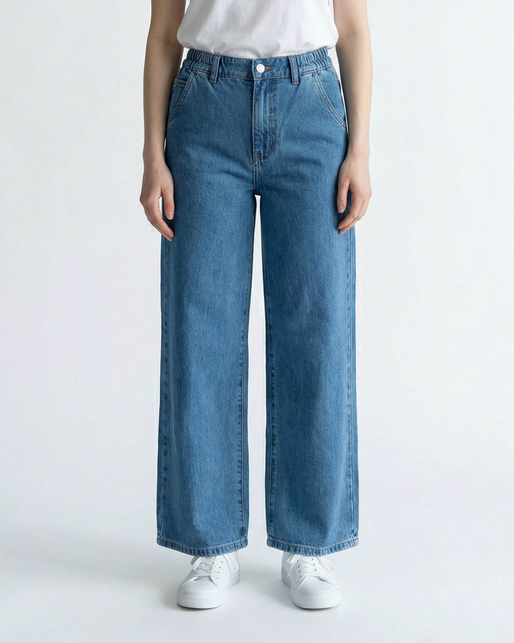 Women Wide Leg Denim Pant