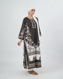 Valuables Women Silk Printed Kaftan