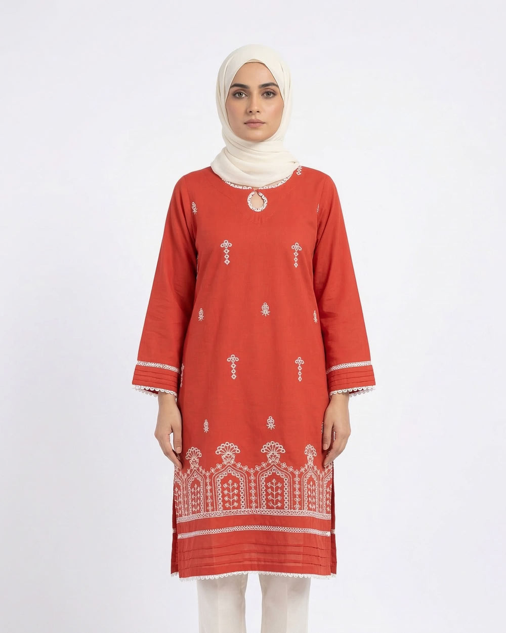 Valuables Women's Embroidered Kurti