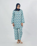 Valuables Women Slub Printed 2Pcs Suit