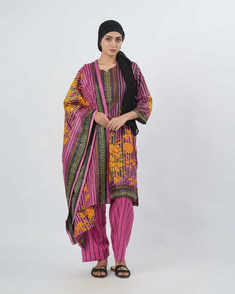 Shahzaib Gull Gee Printed 3-Pcs Suit