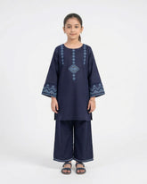 Girl’s Embroidered Shalwar Kameez Suit