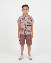 Boys Half Sleeves Short Suit