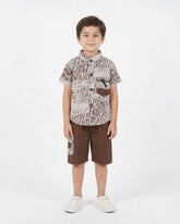 Boys Half Sleeves Short Suit