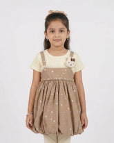 Girl’s Half Sleeves Frock