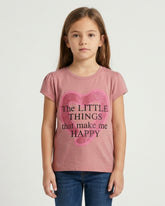 Valuables Girls Half Sleeves T-Shirt