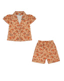 Girl’s Half Sleeves Suit