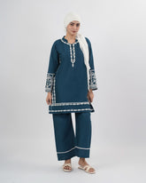 Valuables Women’s Embroidered 2Pcs Suit