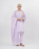Valuables Women Embroidered 3Pcs Suit