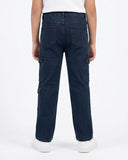 Boys Denim Cargo Pant