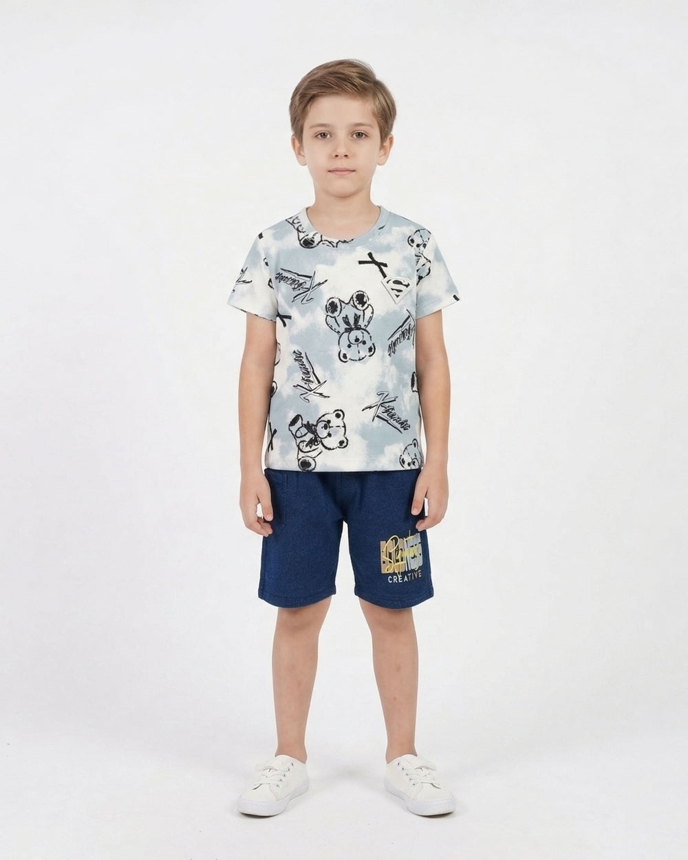 Boys Half Sleeves Suit
