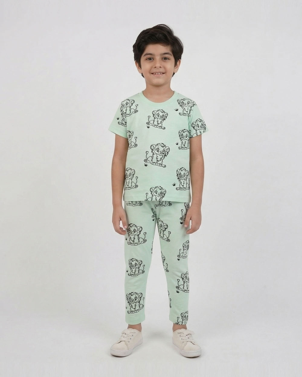 Valuables Boys Half Sleeves Night Suit