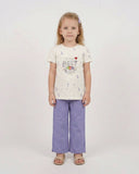 Girls Half Sleeves Suit
