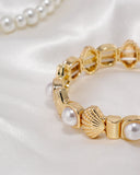 Eminent Women’s Shell Pearl Bracelet