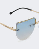 Eminent Rimless Square Fashion Sunglasses