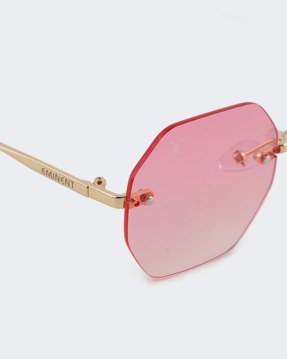 Eminent Rimless Octagon Sunglasses