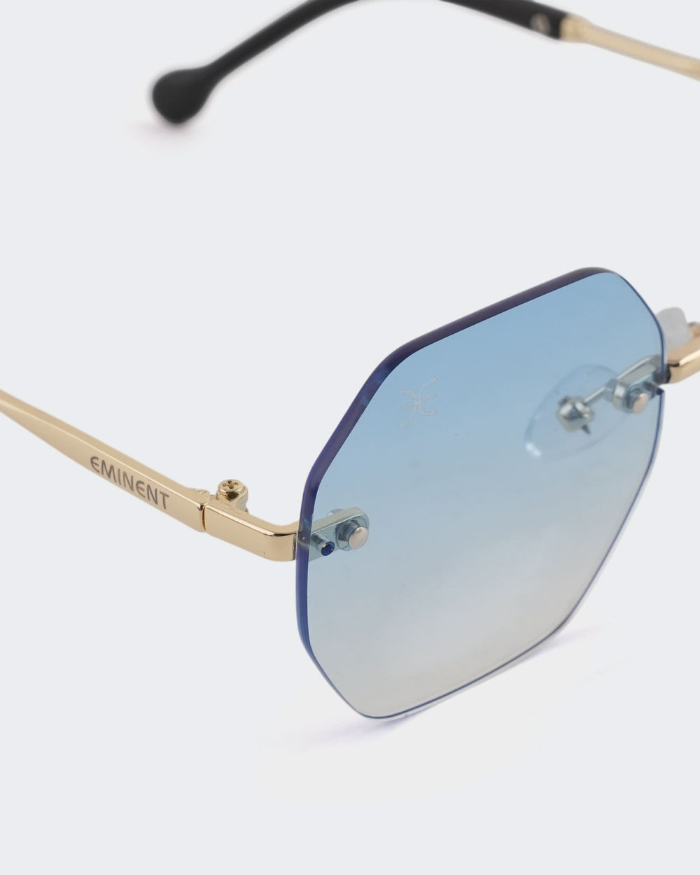 Eminent Rimless Octagon Sunglasses