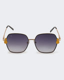 Eminent Oversized Hexagonal Sunglasses