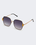 Eminent Oversized Hexagonal Sunglasses