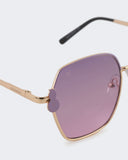 Eminent Oversized Hexagonal Sunglasses