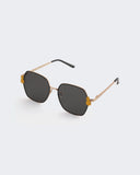 Eminent Oversized Hexagonal Sunglasses