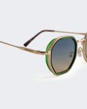 Eminent Geometric Frame Sunglasses