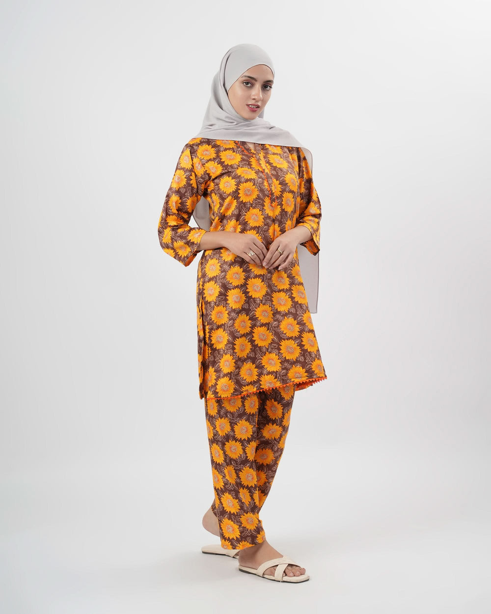 Women's 2Pc Printed Suit