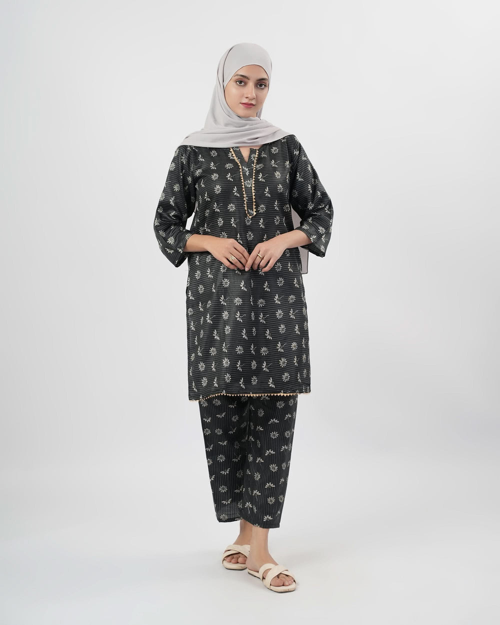 Women's 2Pc Printed Suit