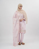 Valuables Women Embroidered 3Pcs Suit