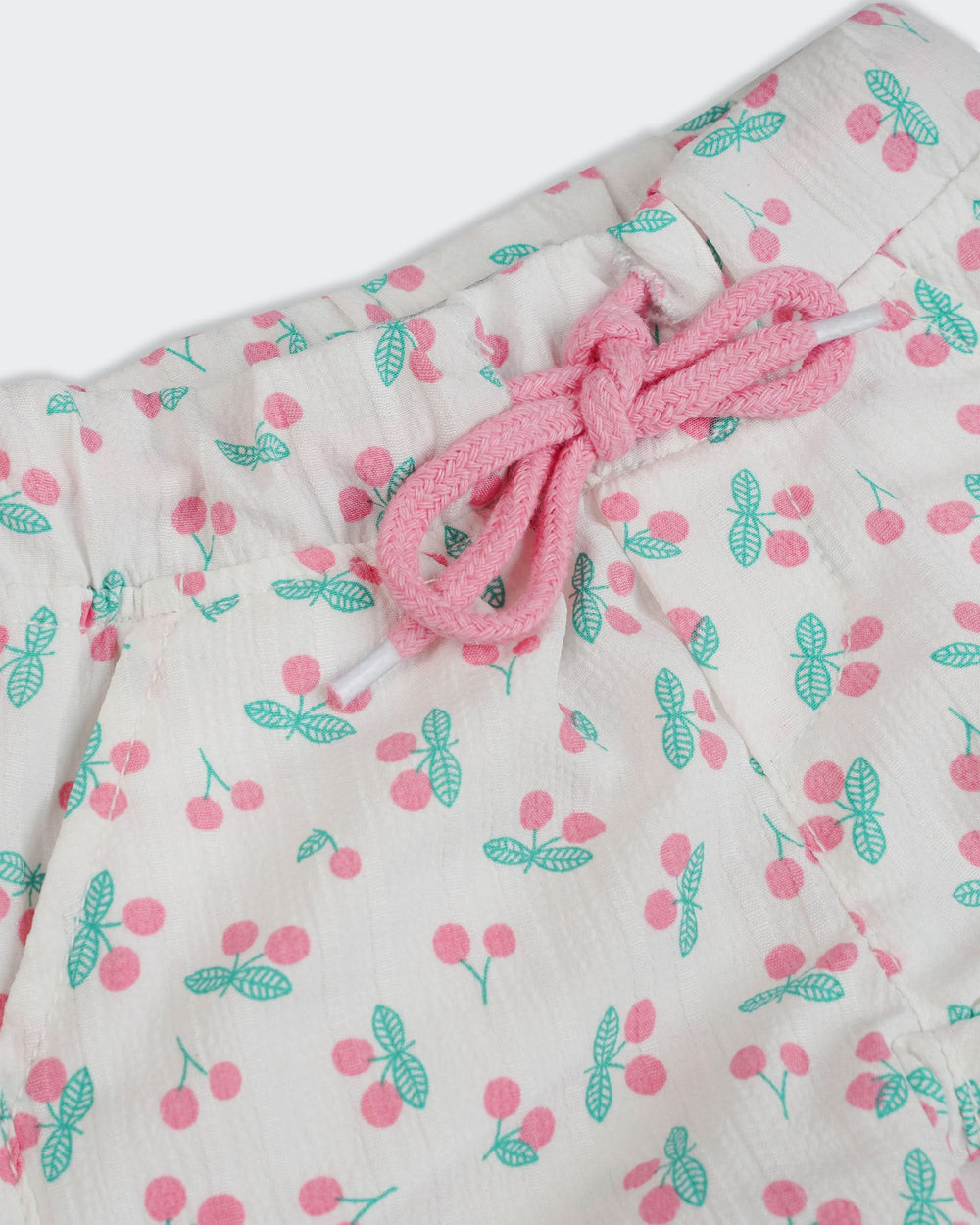 Eminent Newborn Girls Plain Interlock Shorts