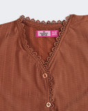 Eminent Girl's Solid Textured T-Shirt