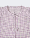 Girls’ Solid Textured T-Shirt
