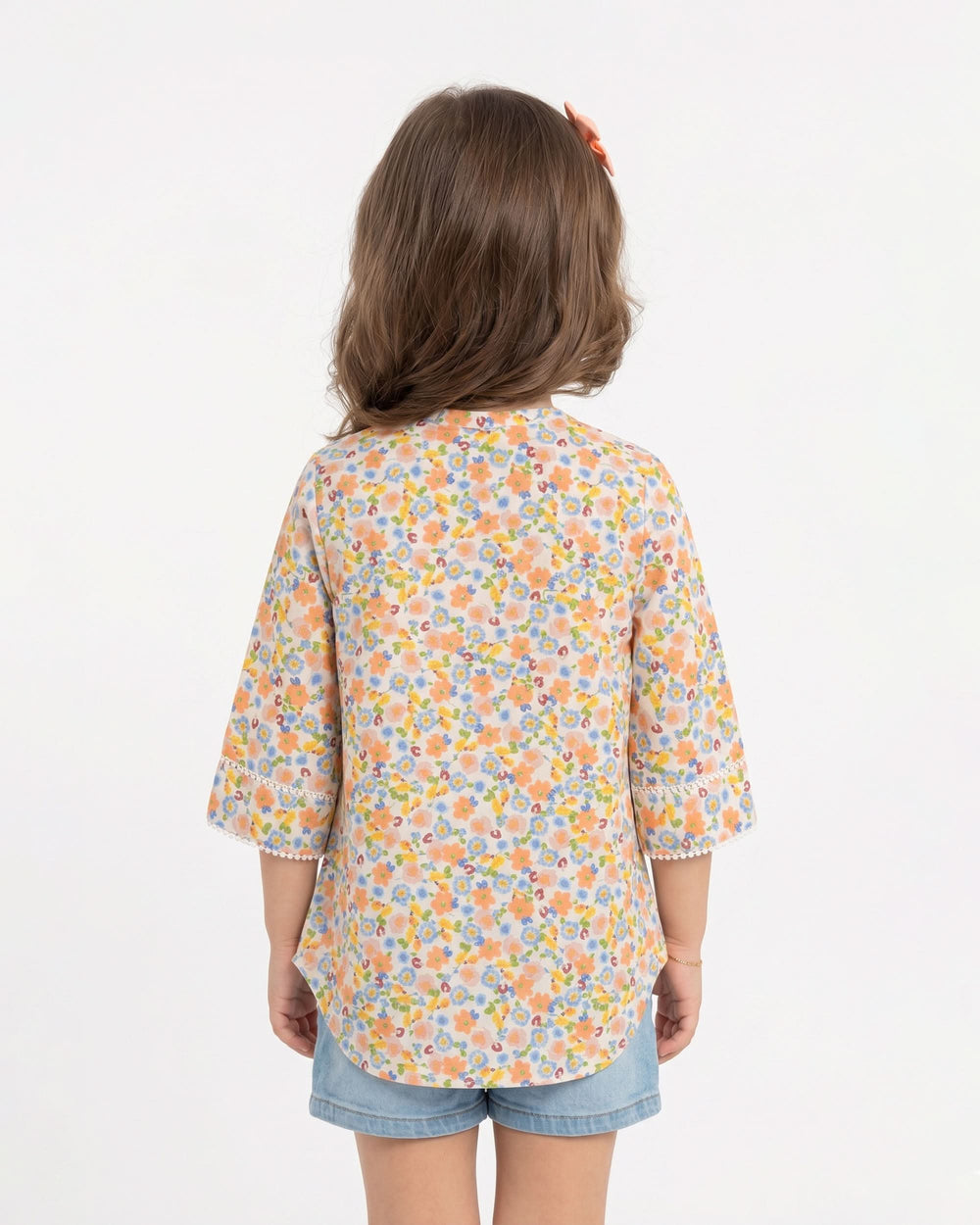 Eminent Girls’ Ethnic Printed 1 Pcs