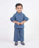 Valuables Girls' Half Sleeves Suit