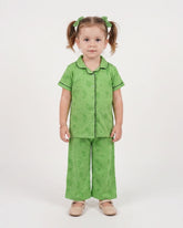 Valuables Girls' Half Sleeves Suit