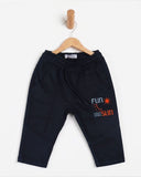 Eminent Newborn Boys Cotton Pant - Navy Blue